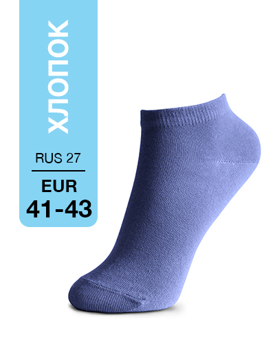 101 Mini. Носки Хлопок. RUS 27/EUR 41-43 (синие)