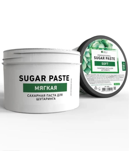 Сахарная паста для шугаринга "Sugar". МЯГКАЯ. 550 г