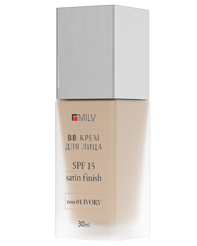 Увлажняющий BB-крем для лица. Тон 01 IVORY. 30 мл