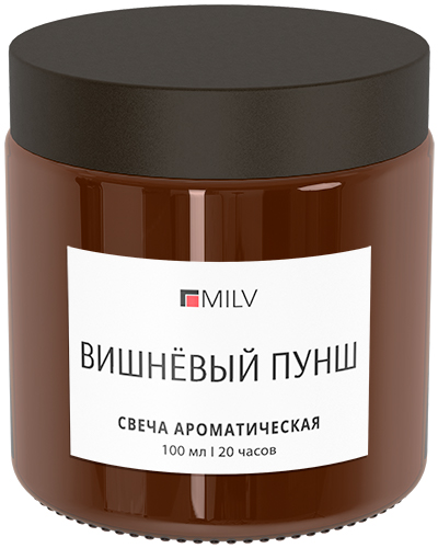 Свеча ароматическая "CHERRY". 100 мл
