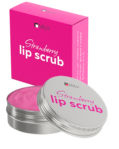 Сахарный скраб для губ. 30 мл