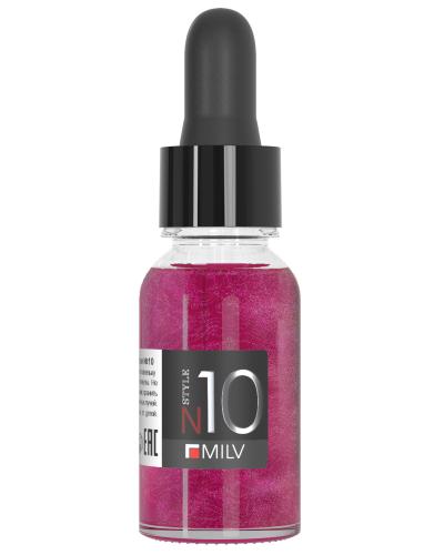Сухое парфюмированное масло для ногтей с шиммером №10. 15 мл