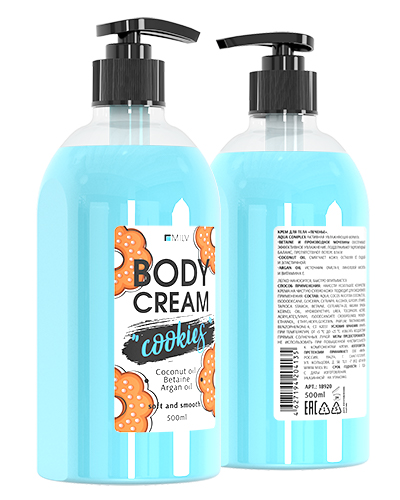 Крем для тела "ПЕЧЕНЬЕ". 500 мл