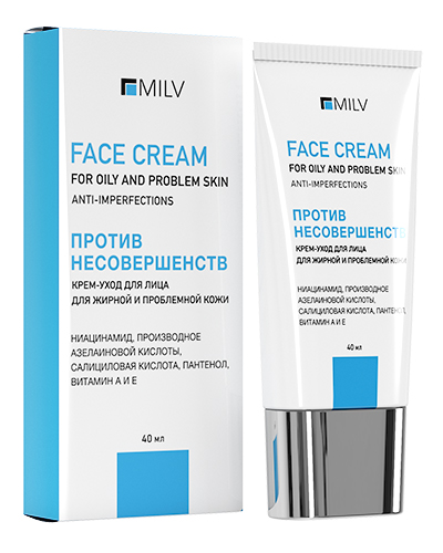 Крем-уход для лица "Против несовершенств". 40 мл
