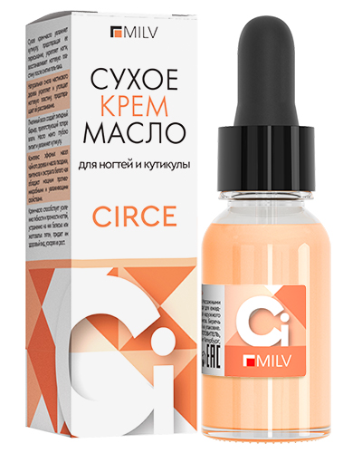 Средство для ногтей Сухое крем-масло для ногтей и кутикулы "THE CIRCE". 15 мл картинка