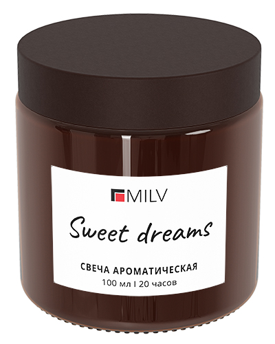 Свеча ароматическая "SWEET DREAMS". 100 мл