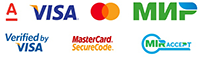 Способы оплаты Visa MasterCard